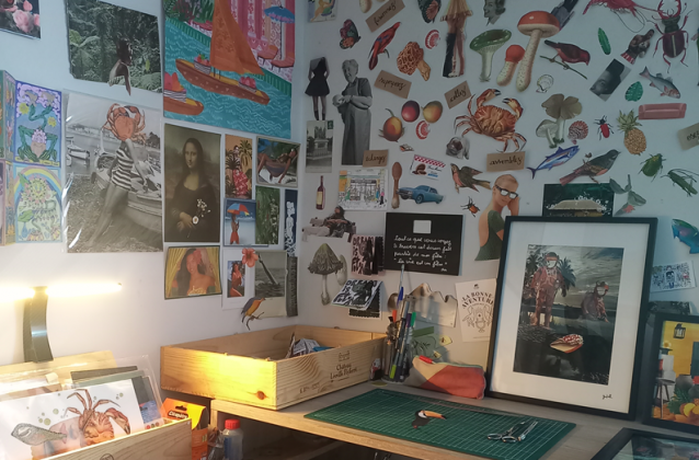 Julink : « je suis appelée par l’image, les couleurs, les formes »